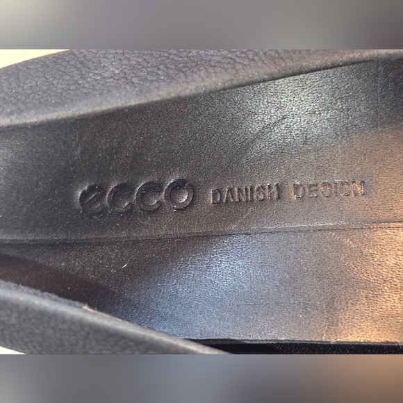 NWOT ECCO Shape 75 Black Pumps Women's Size 8.5 US/EUR 39 - Picture 4 of 11